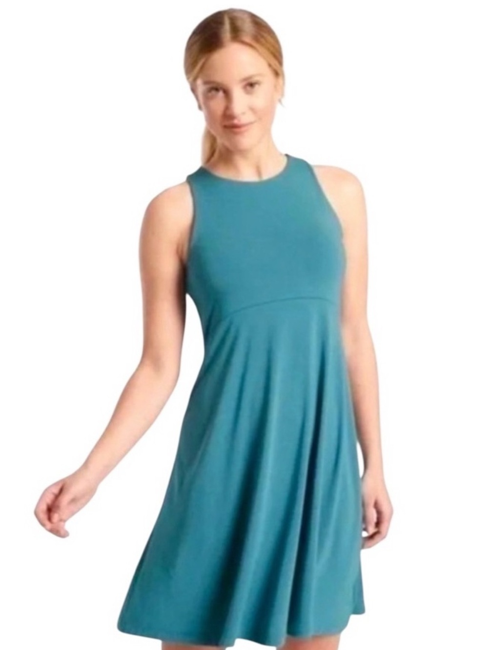 Athleta Thera Santorini dress. Size XS. Blue.